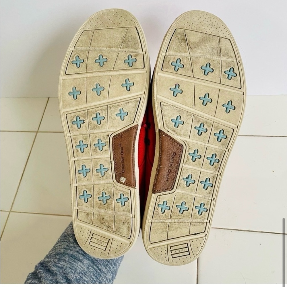 TOMS canvas sneakers men’s size 10 - Picture 4 of 5